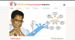 Desktop Screenshot of clinicalpsychologistkolkata.com